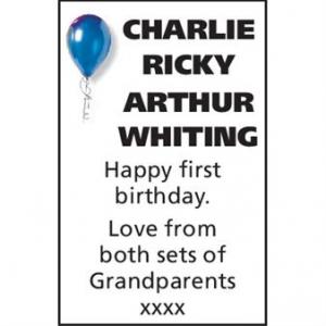 Charlie Ricky Arthur Whiting