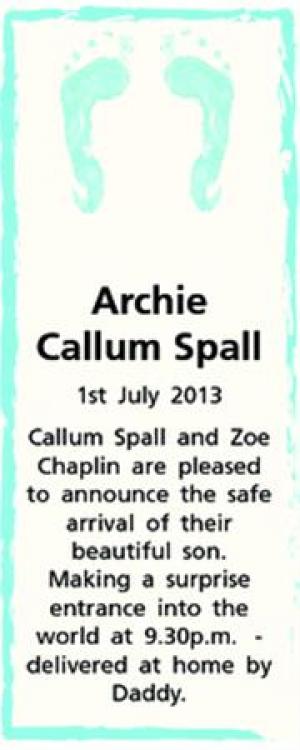 Archie Callum Spall