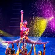 The synchronised swimmers at the Great Yarmouth Hippodrome Circus