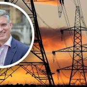 James Cartlidge has been leading the opposition to new pylons in Suffolk.