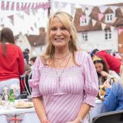 Organiser Lizzie. Lavenham celebrate the Queen's platinum jubilee with a street party  PIcture: CHARLOTTE BOND