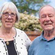 Pat and Pete Harris are celebrating their diamond wedding anniversary.  Picture: Sarah Lucy Brown