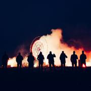 The Wheel art installation on Lowestoft's South Beach will be a focal point of First Light Festival's celebration of the Winter Solstice