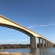 Highways England has outlined the next steps in solving Ipswich's Orwell Bridge wind closure problems Picture: ARCHANT