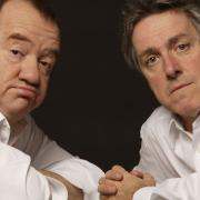 Mel Smith and Grif Rhys Jones in the Smith and Jones Sketchbook. Photo: BBC / Talkback Thames