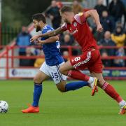 Ipswich Town skipper Sam Morsy, left, is available again after serving a four-game ban.