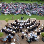 Bury St Edmunds Concert Band at one of their performances