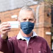 Patients have been vaccinated throughout the day