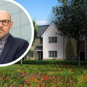 Councillor Andrew Stringer believes that working with developers, like at the Ivy Hill development, can help Mid Suffolk's planning applications take more steps towards sustainability.