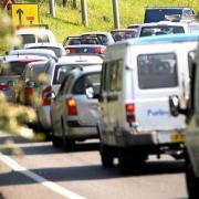 The A14 will close at night for two months while the work takes place