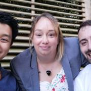 Meet the team: Jason Mok, Lanie Draper and Matt Baker, from left to right