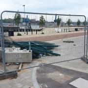 Residents close to the tidal barrier viewing platform on Ipswich Waterfront are voicing their frustrations over the lack of developments at the site