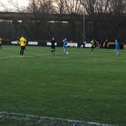 Kick-off time at Greens Meadow as Stowmarket Town take on Norwich CBS in the FA Vase last weekend. Alas, all league action across the non-league board in Suffolk will have to stop from Boxing Day onwards.