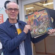 Better on Vinyl record shop owner, Chris Edgcombe. Pictures: BRITTANY WOODMAN