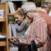 People browsing a similar event to the one coming to Sudbury Library this autumn