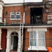 A fire broke out in a flat in Clacton