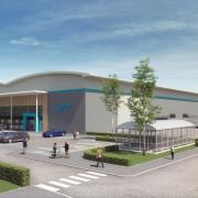 The one site remaining at Suffolk Park, Bury St Edmunds, has permission for a  78,100sq ft warehouse building