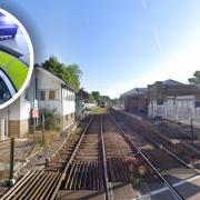 A 15-year-old boy was arrested for lying on the train tracks in Saxmundham