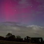 Northern Lights were spotted over Leiston