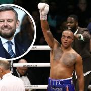 Ipswich Town CEO Mark Ashton, inset, says he'd love to see Fabio Wardley fighting at Portman Road this year