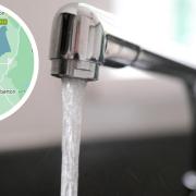 Hundreds of homes are currently without water