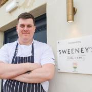 Sweeney's Pizza and Grill kitchen to leave the Trowel and Hammer