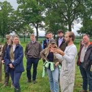 Suffolk CLA members hear from Cameron Wheeler of no-dig market garden Five Rod Farm at the Kenton Estate