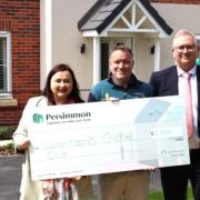 A Suffolk cricket club has been bowled over by donation from Persimmon Homes