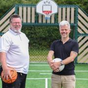 Martin Taylor (L) and Gary Barber (R) worked tirelessly to make the new games area happen