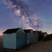 The Milky Way was seen over Southwold