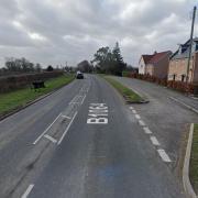 A driver was arrested after a crash in Long Melford