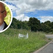 A Long Melford community leader fears someone could be killed on the junction with Bull Lane and A134