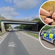 Mark Barrett has been charged after a crash on the A14