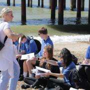 Students study impact of regeneration on Suffolk town