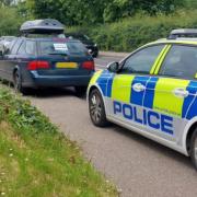A 27-year-old has been charged after she was stopped near Woolpit and found with a 1kg bag of suspected cannabis