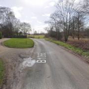 A road in Boxted will be closed this weekend