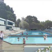 The rebuilt lido could be open again in 2026