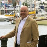 Mike Lynch, pictured on Ipswich Waterfront