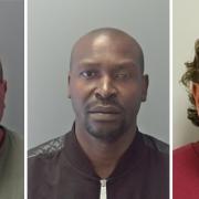 Anthony Cosgrove, Sammy Okat-Uma and Ashton Seymour have been jailed.