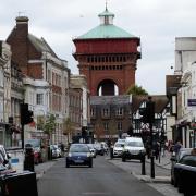 The incident started near a taxi rank in Colchester High Street