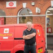 Framlingham postmaster Roger Tripp said he has seen an increase in cash transactions since banks closed