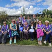 Brandon was presented with a gold award and declared best overall in the Medium Town category at the Anglia in Bloom ceremony