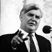 Labour politician Aneurin Bevan who is credited with founding the National Health Service