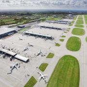 Stansted Airport in north Essex