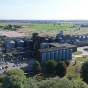 Muntons maltings in Stowmarket