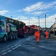 The A140 will be closed today as an abnormal load is escorted to Yaxley.