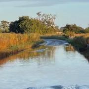 The flood-prone Potters Bridge has reopened