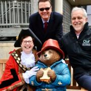 Paddington Bear unveiled in Bury St Edmunds town centre