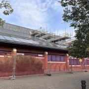 The Kingfisher swimming pool will be reopening after repairs to the roof