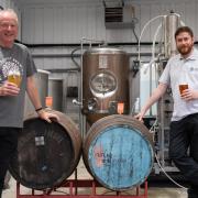 Father and son team Alan and John Ridealgh, who co-own Humber Doucy Brewery